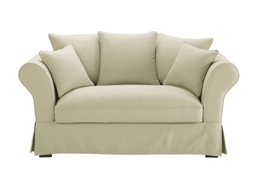 2-Sitzer-Sofa, beige