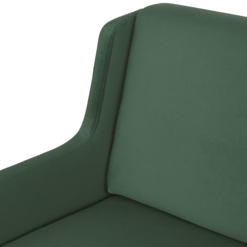 Sofas und sessel Gerade Sofas | 2-Sitzer-Sofa mit grünem Samtbezug - SQ07605