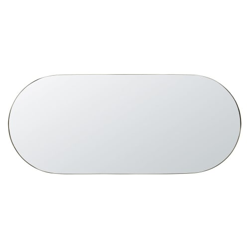 Decor Mirrors | 51x118cm oval gold metal mirror - SL55324