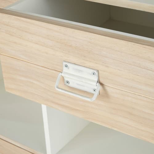 6 Drawer Storage Cabinet On Castors Marin Maisons Du Monde