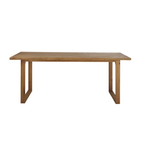 Outdoor collection Outdoor dining tables | 8/10-person garden table in acacia L190cm - MR21310