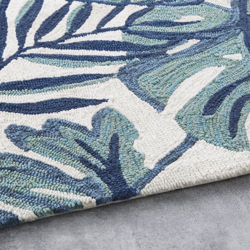 Alfombra De Exterior De Polipropileno Color Crudo Con Estampado 160x230 Perico Maisons Du Monde