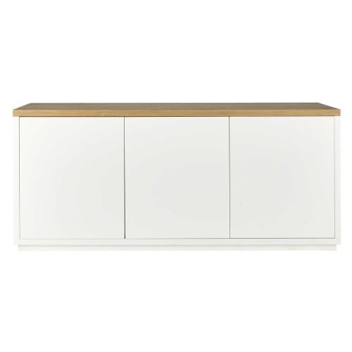 Möbel Sideboards | Anrichte 3 Türen, weiß - QT58674