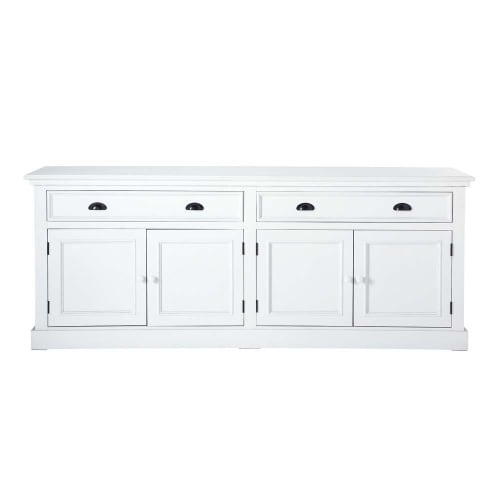 Möbel Sideboards | Anrichte 4 Türen und 4 Schubladen, weiß - FX28657