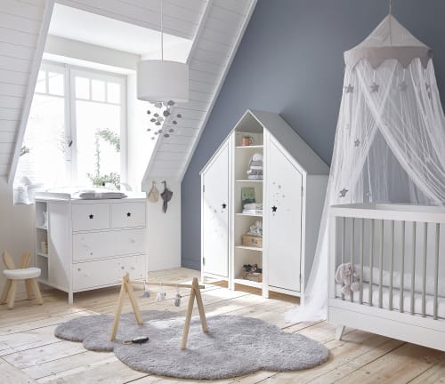 Arche D Eveil Bebe En Pin Sasha Maisons Du Monde
