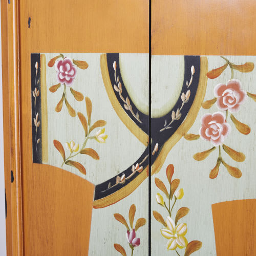 Armoire imprimée en bois L 150 cm Kimono Maisons du Monde