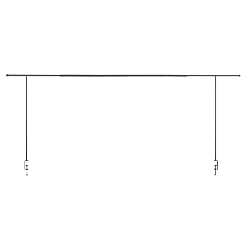 Ausziehbarer Tischbogen 242x100cm - Metall Dekobogen Für Hochzeit & Feiern Mit Klemme