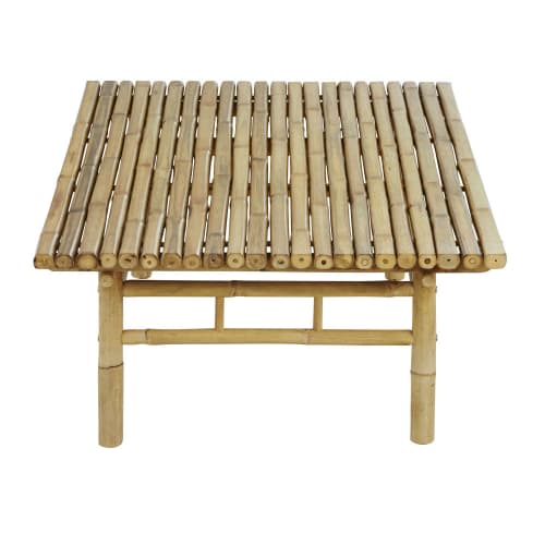 bamboo outdoor table