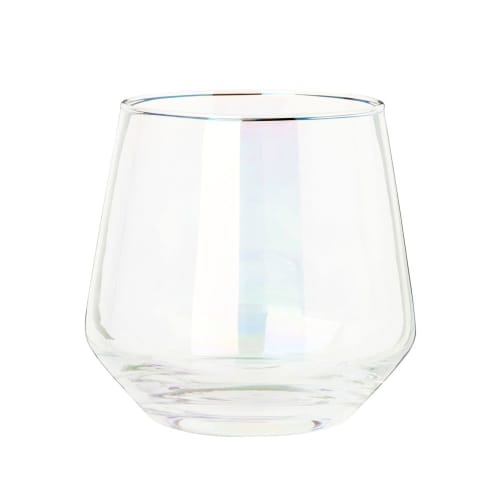 Becher aus schillerndem Glas