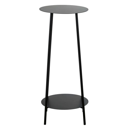 Möbel Beistelltische | Beistelltisch aus schwarzem Metall - XG06098