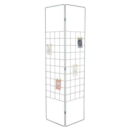 Black Metal Wire Room Divider Jena Maisons du Monde