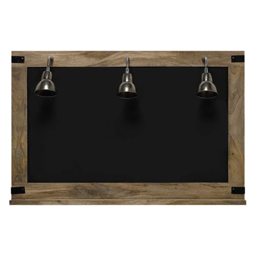 Business Lighting | blackboard + 3 wall lights 85 x 130cm - GM57217