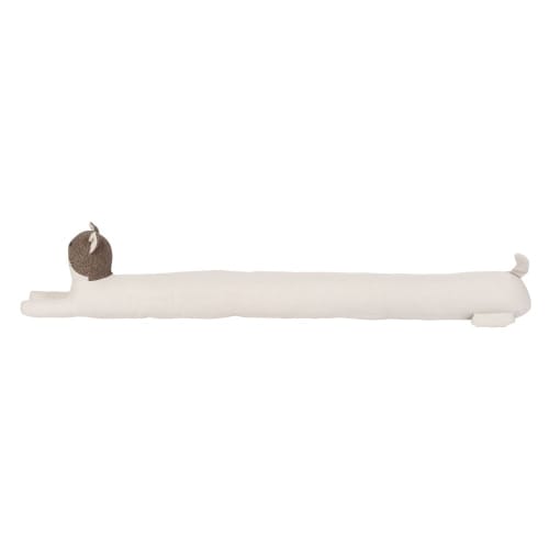 Boudin De Porte Chat Blanc Et Marron Maisons Du Monde