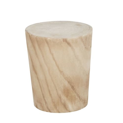 paulownia side table