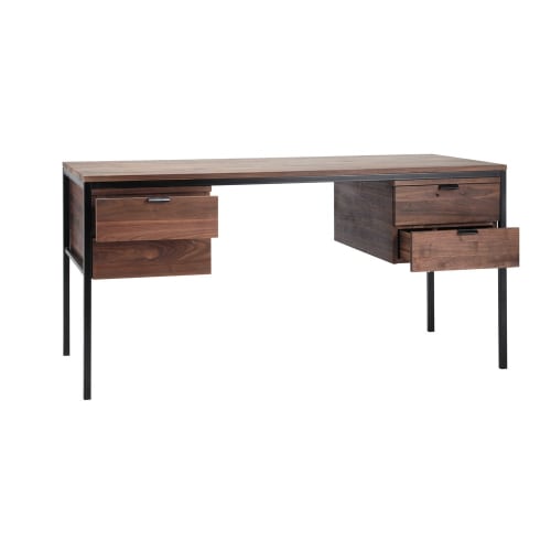 Bureau 4 Tiroirs Berkley Maisons Du Monde