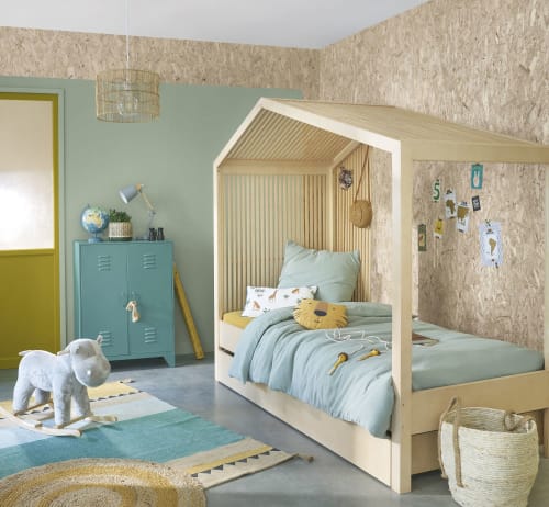 en. casa cama para niños 90x200cm casa gris oscuro camas casa casa cama infantil cama