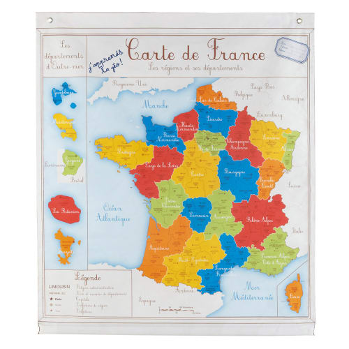 Carte De France Ecolier