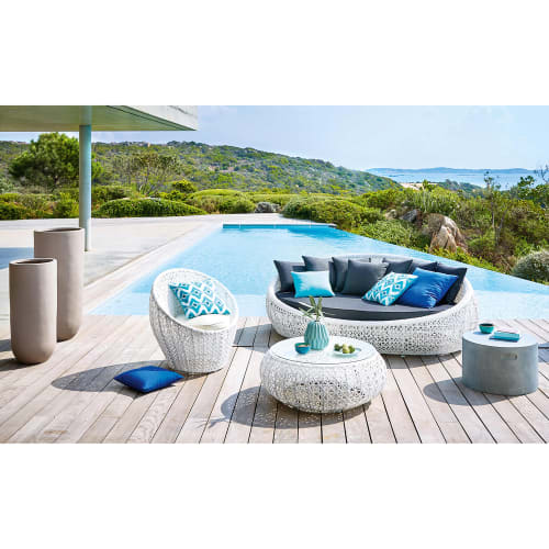 Business Coffee tables and side tables | Cement finish outdoor side table H 35 cm - WX42642