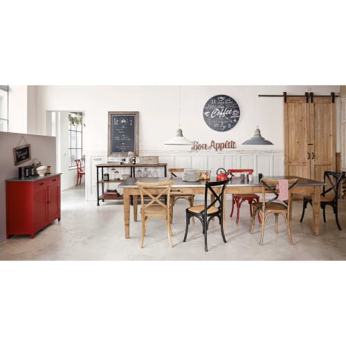 Chaise Rotin et pieds blancs - Meubles de salle à manger - Wabi Home – Wabi  Home FRC