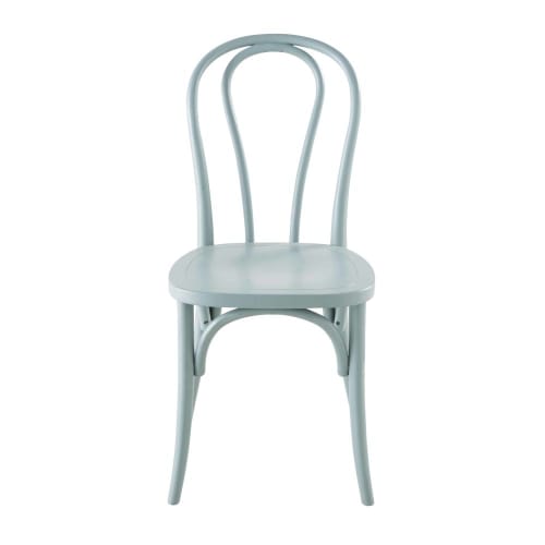 Chaise en hêtre bleu céladon | Maisons du Monde Chaise en hêtre bleu céladon | Maisons du Monde