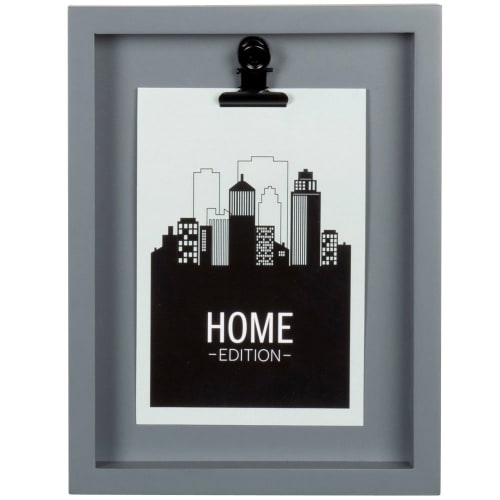 Charcoal grey montage frame