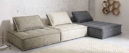 Chauffeuse Per Divano Color Sabbia Elementary Maisons Du Monde