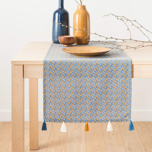 Chemin De Table Jaune Moutarde Maison Du Monde