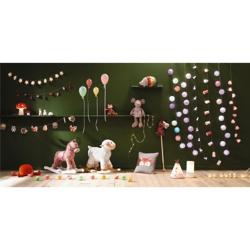 Cheval A Bascule Rose Pony Maisons Du Monde