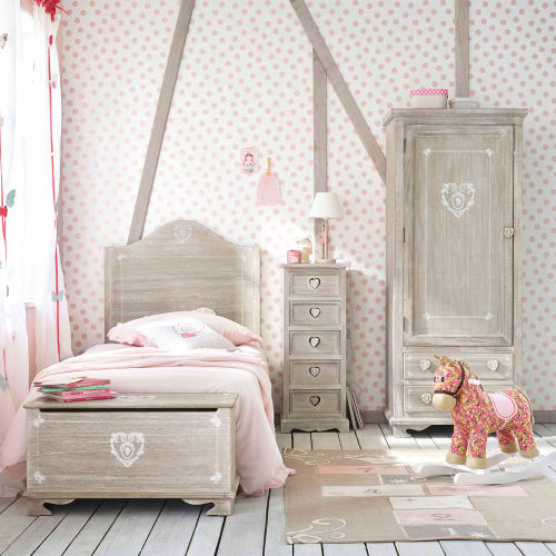 Cheval A Bascule Rose Pony Maisons Du Monde