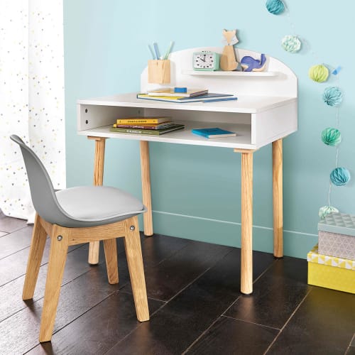 Children S White Desk Nuage Maisons Du Monde