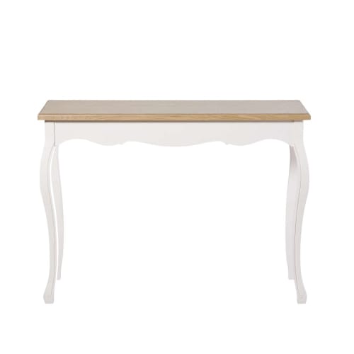 Console Table in Cream Maisons du Monde Console Table in Cream Maisons du Monde