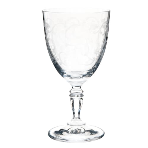 Copa de vino de cristal VERSAILLES - Lote de 6