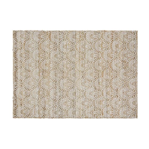 Kids Children's rugs | Cotton and jute rug with wave print 120x180cm - RZ58462