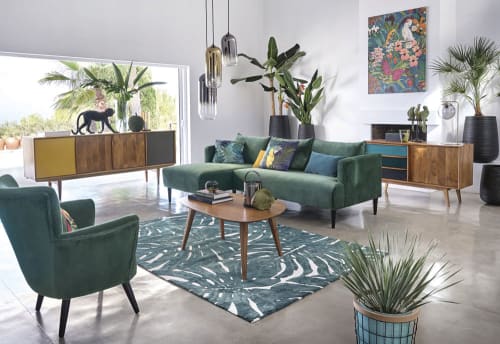 Couchtisch Im Vintage Stil Aus Mangoholz B108 Janeiro Maisons