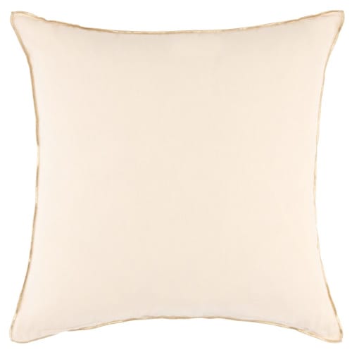coussin beige