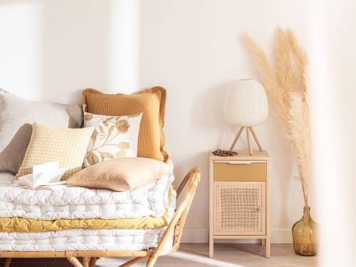 Coussin En Coton Jaune 50x50 Yecora Maisons Du Monde Coussin En Coton Jaune 50x50 Yecora Maisons Du Monde