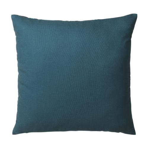 Coussin Vert Fonce Imprime Feuilles 45x45 Cozumel Maisons Du Monde