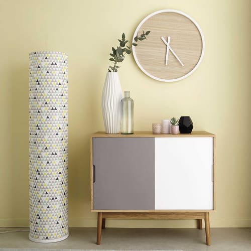 Credenza bianca e grigia vintage Fjord Maisons du Monde