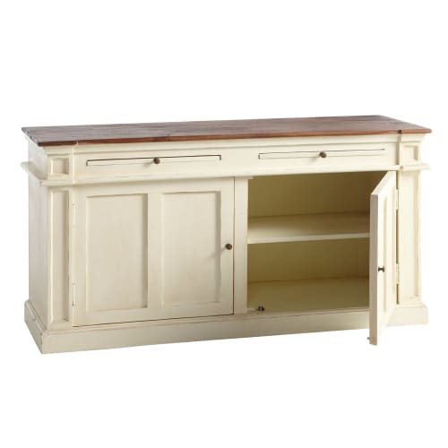 Credenza color avorio in legno L 150 cm Brocante Maisons du Monde