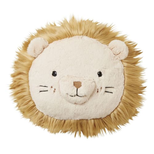 Cuscino testa di leone, D.30 cm