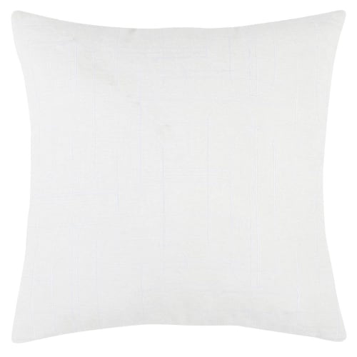Soft furnishings and rugs Cushions & covers | Cushion cover with ecru embroidery, 40x40 - LS95910