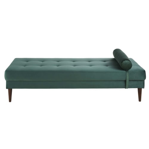 Sélection Good is beautiful Canapés Good is beautiful | Daybed 2 places en velours vert - GV06750