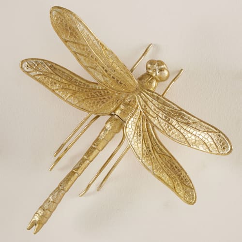 Decoración de pared de libélulas doradas (x3) Lily | Maisons du Monde