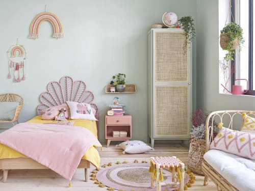 decorazione da parete mobile per camera da letto e ragazza XMSJSIY acchiappasogni a colori con grande piuma per donne 5 colori 