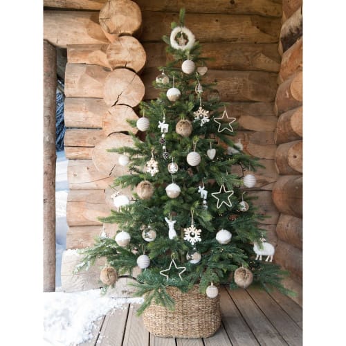 Decorazioni A Sospensione Cuori Stampati Nature Maisons Du Monde