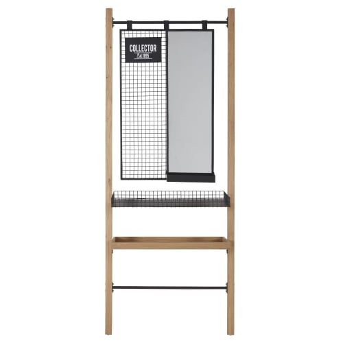 Dielenmobel Mit Schublade Aus Tannenholz Und Metall Harvey Maisons Du Monde