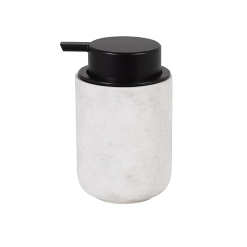 Distributeur de savon en verre - Transparent - petit savon