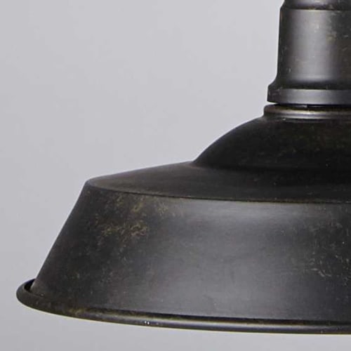Business Lampen und dekorationsgegenstände | Dreifach-Hängelampe im Industriestil mit schwarzen Metallrohren - WC02823