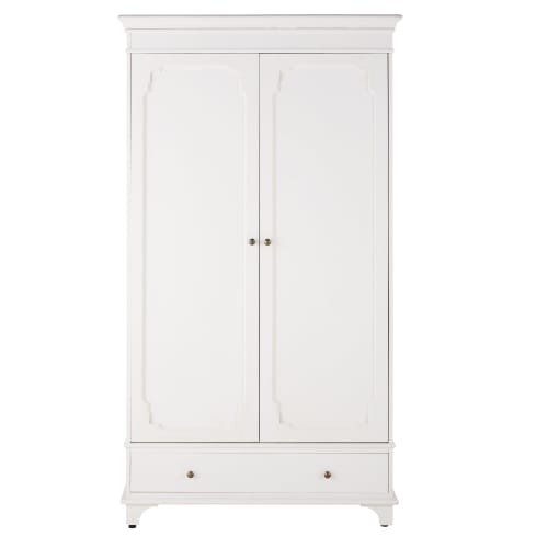 Dressing blanc 2 portes coulissantes - Zelande