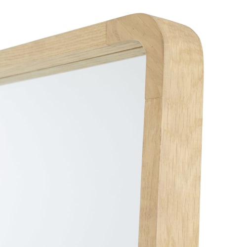Gietvorm Pak om te zetten Mos Eikenhouten spiegel 100 x 175 cm ORGANIC | Maisons du Monde